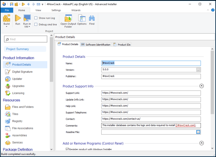 Advanced Installer Architect License Key