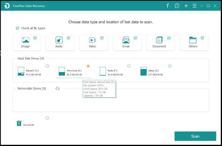 FonePaw Data Recovery Registration Code Direct Download