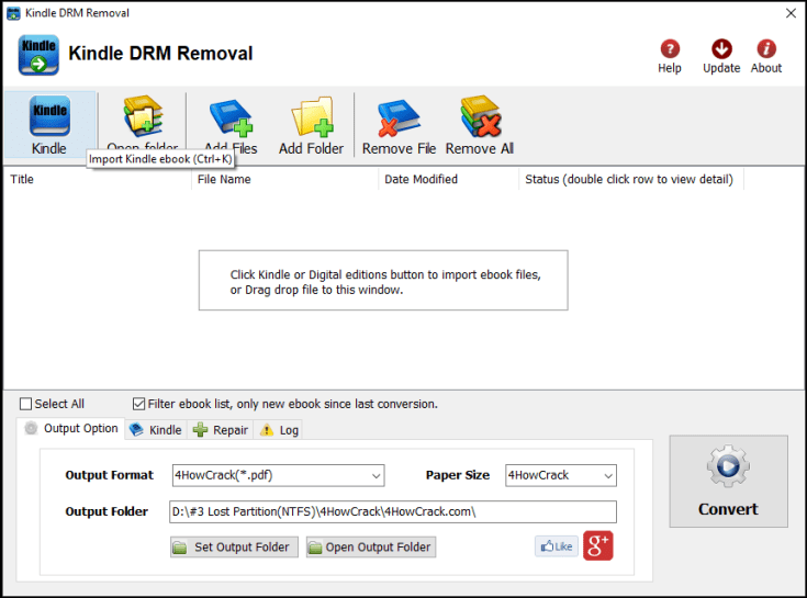 Kindle DRM Removal Serial Number (SN) Download