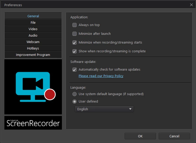 CyberLink Screen Recorder Deluxe