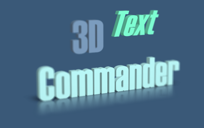 Insofta 3D Text Commander