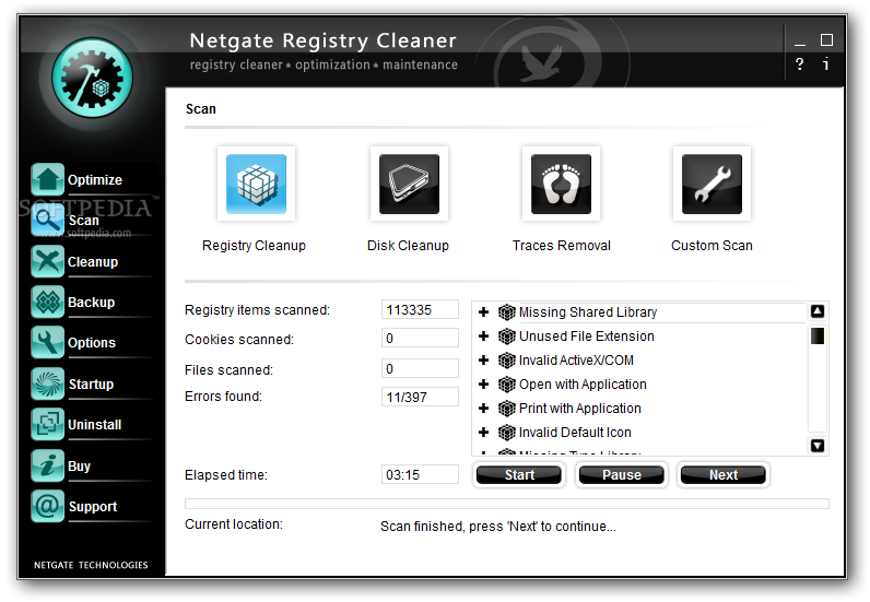 NETGATE Registry Cleaner