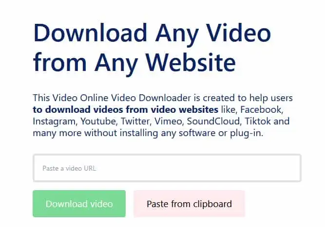 Facebook Video Downloader