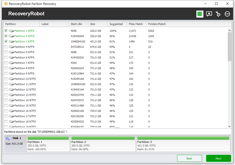 RecoveryRobot Partition Recovery Business 