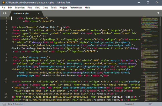 Sublime Text