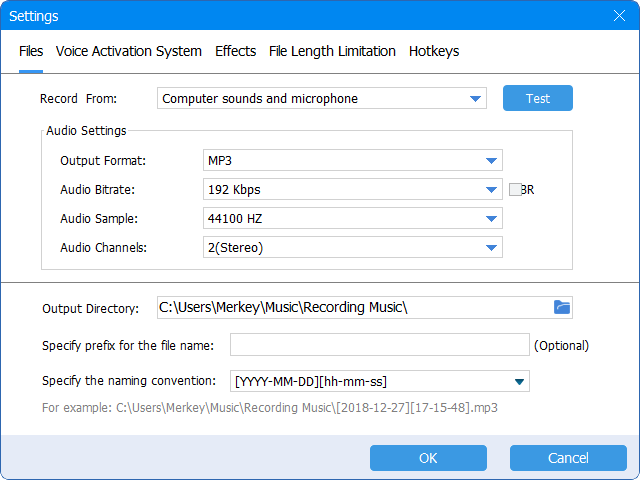 ThunderSoft Audio Recorder