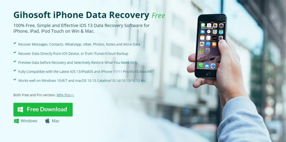 Gihosoft iPhone Data Recovery 