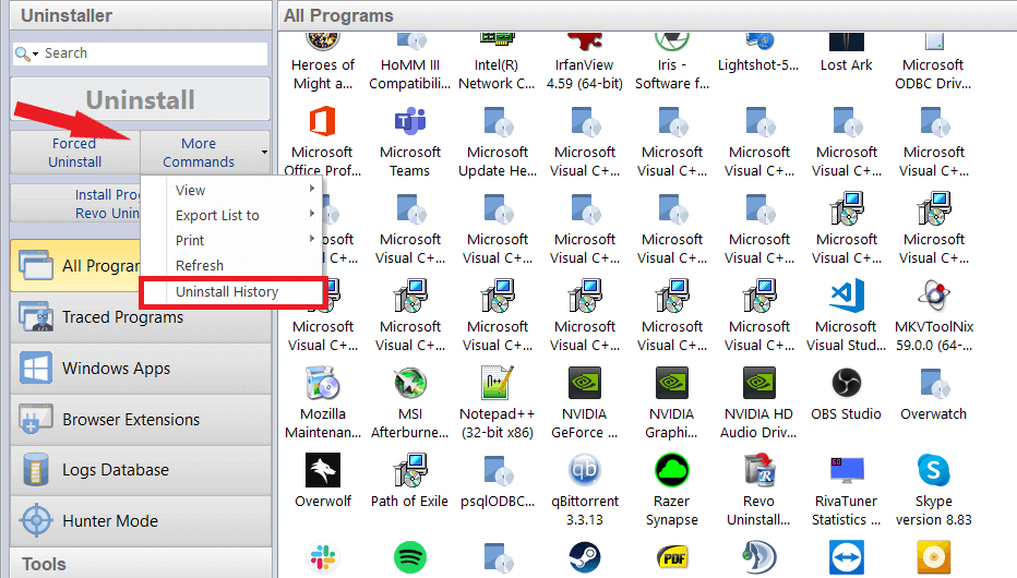 Revo Uninstaller Pro