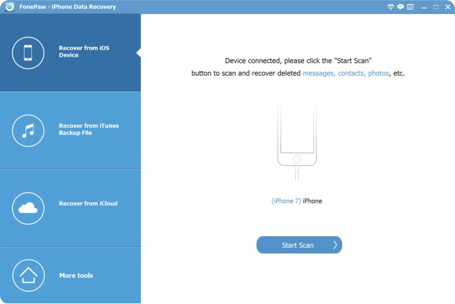 FonePaw iPhone Data Recovery