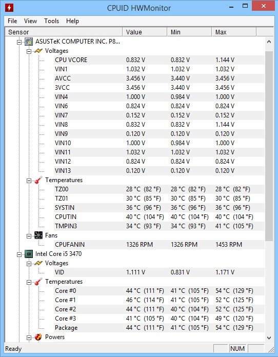 CPUID HWMonitor Pro