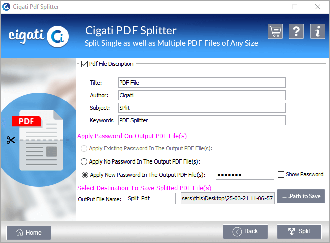 Coolutils PDF Splitter Pro